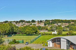 View of Hythe hillside- click for photo gallery